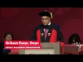 Dean Srikant Datar s 2025 Commencement Address