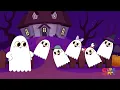 Five Little Ghosts | Halloween Song for Kids | Super Simple Songs