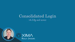 Xima CCaaS Tutorials - Consolidated Login