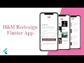 H M Redesign App - Flutter UI