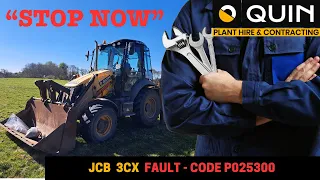 JCB 3CX Fault Code P025300 Explained Causes Symptoms Fix