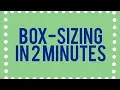 Box Sizing Difference between border box and content box in css