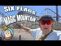 Six Flags Magic Mountain - I Rode 14 Roller Coasters in One Day