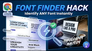 Font Finder Hack Instantly Identify Fonts from Websites and Images