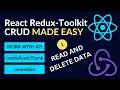React Redux API CRUD Read And Delete Data