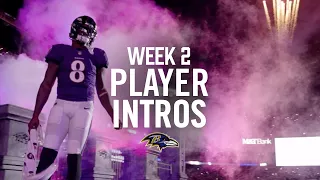 Baltimore Ravens Introduction Hype vs Chiefs 2021 Week 2