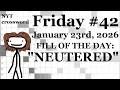 Friday 26 -