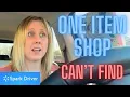 Walmart Spark - One Item Shopping Order Out of Stock