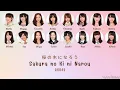 Lagu AKB48 'SAKURA NO KI NI NAROU' LYRICS (AKB48 '桜の木になろう' 歌詞/かし) | Color Coded Lyrics KAN_ROM_ENG