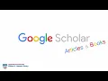 Google Scholar Finding Articles and Books