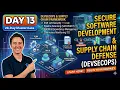 Day 13 Secure Software Development Supply Chain Defense DevSecOps 28-Day Masterclass