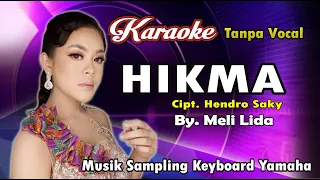 Download Hikma [ Karaoke Lirik Dangdut Terbaru ] No Vocal ││ By Meli Lida MP3
