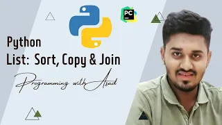 Python Lists Sort Join Copy Explained Bangla Tutorial - Part 8