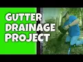 Gutter Project - Lowe s Corrugated Pipe Addition