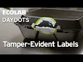 Ecolab Tamper-Evident Labels