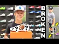 NEW FOOTBALL CLEATS SHOPPING and BROKEN ANKLE at TRAMPOLINE PARK