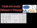How to upload and retrieve from database using MySql and Php