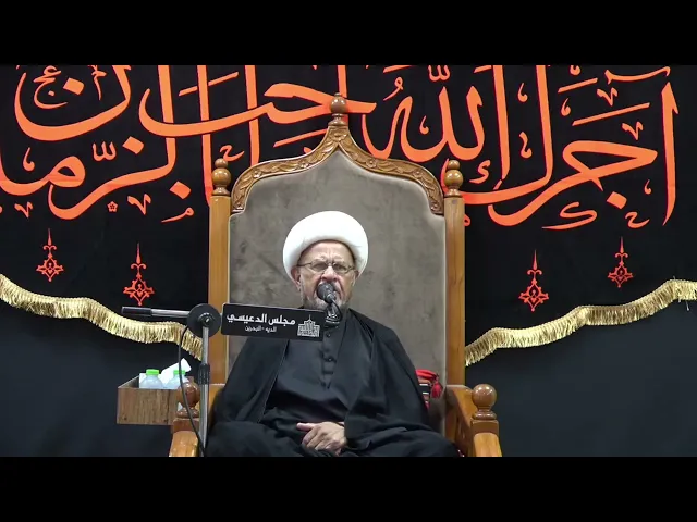 ⁣نعي ( راسك مشى لشام ويه الحرم ياحسين ) - الشيخ الدكتور عبدالله الديهي - مجلس الدعيسي