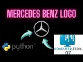 How to make Mercedes Benz logo python
