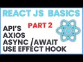 React JS Workshop Day 4 PART 2 useEffect hook api axios and Roadside Coder