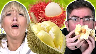 Irish People Try Real Thai Fruit For The First Time Durian