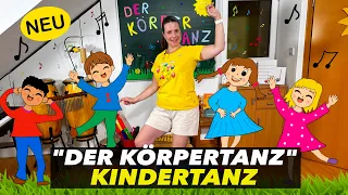 DER KÖRPERTANZ 🎶 | KINDERTANZ Körperteile | Bewegungslieder Simone Ludwig Floh im Ohr TV