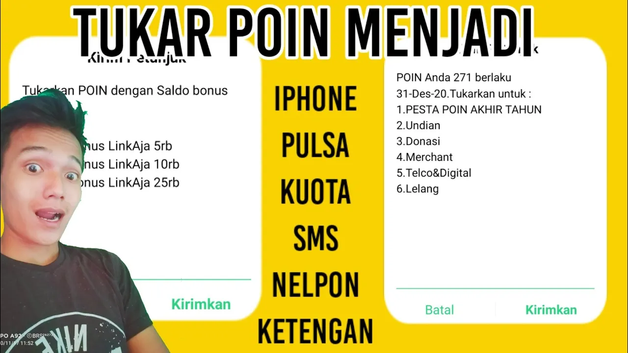 Tutorial Tukar Poin Telkomsel Menjadi Pulsa Terbaru November 2020. 