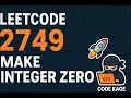 LeetCode 2749 Minimum Operations to Make the Integer Zero Explained with Examples in Java