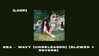sza wavy unreleased looped version black in suburbia 