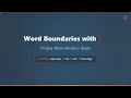Mastering Word Boundaries in Regex b Find Exact Matches