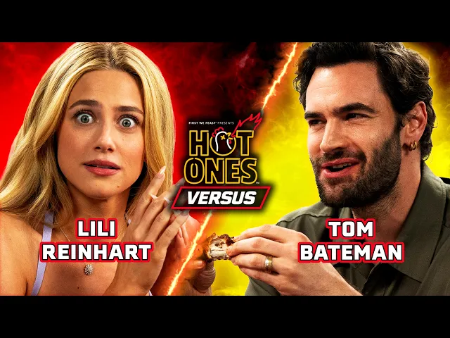 Video: Lili Reinhart vs. Tom Bateman | Hot Ones Versus