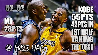 Download Kobe Bryant vs Michael Jordan Highlights (2003.03.28) - 78pts All! Kobe Explodes in Last Meeting! MP3