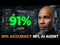 NFL AI Agent 91 Playoff Prediction Accuracy Over 2 Year Period