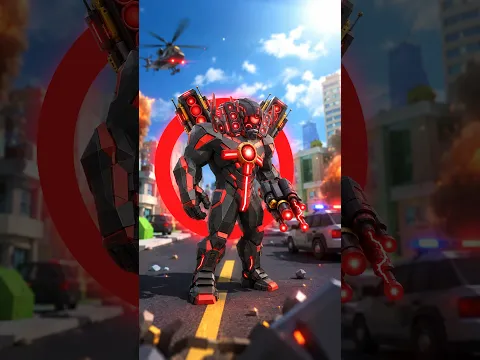 Jack memakai kostum Titan Speakerman 3.0 | Dude Theft Wars | Abequ Gaming