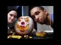 Crazy Clown Pumpkin