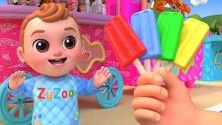 Canción del Helado de Colores 🍦🌈 | Aprende los Colores | ZuZoo en Español | Canciones Infantiles