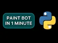 Let s use Python to draw perfectly in Paint