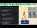 Build Your Own FM Radio Station at 5 8 GHz and Tune Into It ADALM Pluto SDR Full Python Code