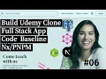 Mastering Full Stack App Development Udemy Clone Code Baseline