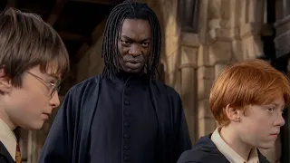 Iconic Harry Potter scenes but with new Snape edited in