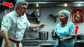 Chef Humiliates Black Elderly Dishwasher, Unaware She’s the Mother of the Restaurant Owner!