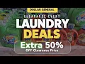 Dollar General EPIC Laundry EXTRA 50 off