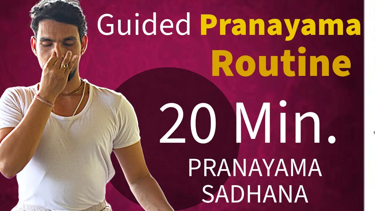Outline Video 20 MIN. PRANAYAMA | DAILY PRANAYAMA SEQUENCE | @PrashantjYoga