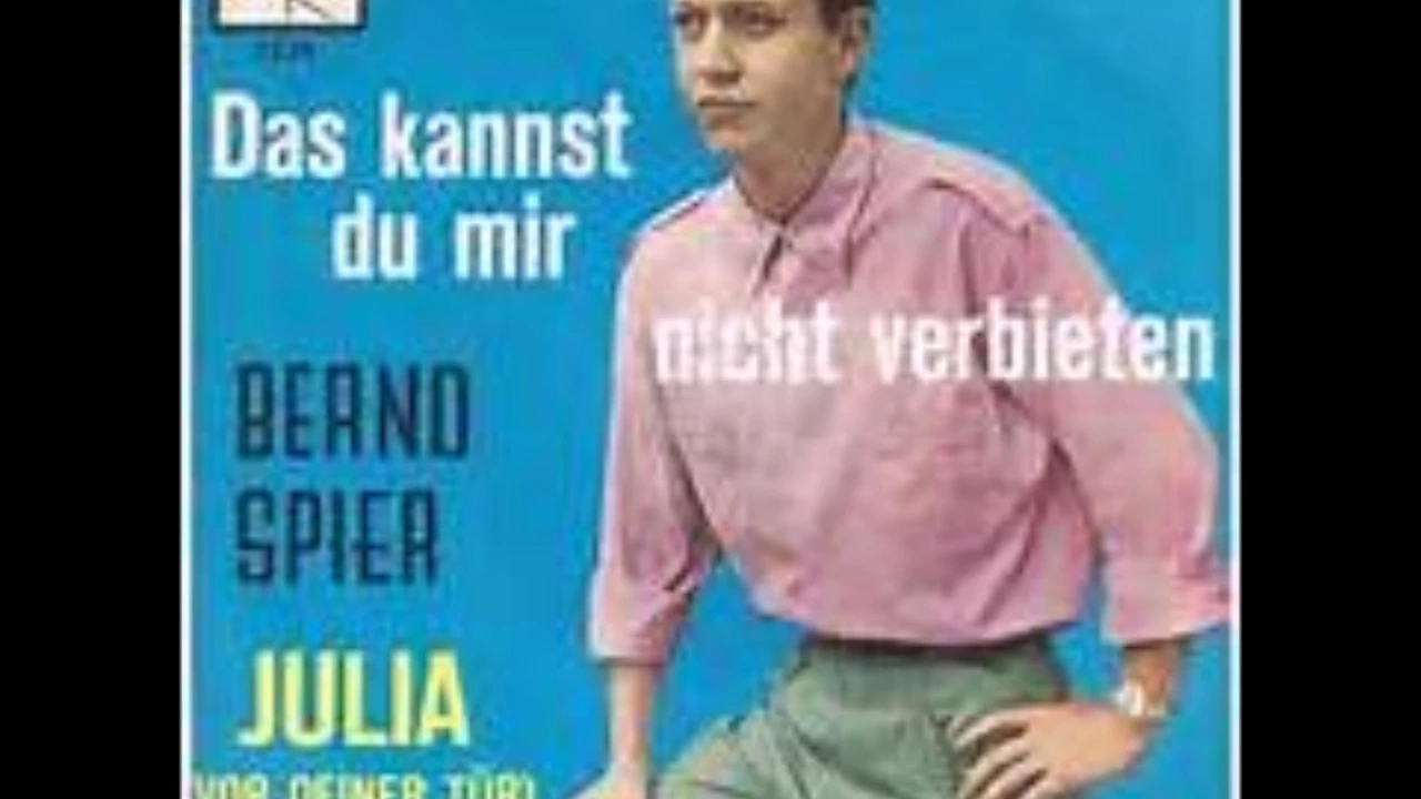 Das Kannst Du Mir Nicht Verbieten  -   Bernd Spier 1964