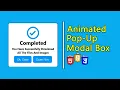 How To Make A Popup Using HTML CSS And JavaScript Create a Modal Box In HTML Website