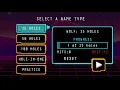 Arcade Neon Golf 25 Holes