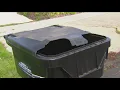 Who pays the price when a city trash truck mangles a bin