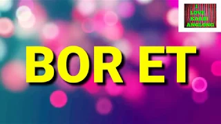 karbi lun barim bor et