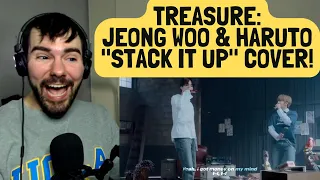 Download THEY'RE SO GOOD TOGETHER! 🔥 TREASURE - Jeong Woo \u0026 Haruto's Stack It Up Cover! MP3