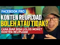 Lagu KONTEN REUPLOAD DI FACEBOOK PRO BOLEH ATAU TIDAK‼️‼️